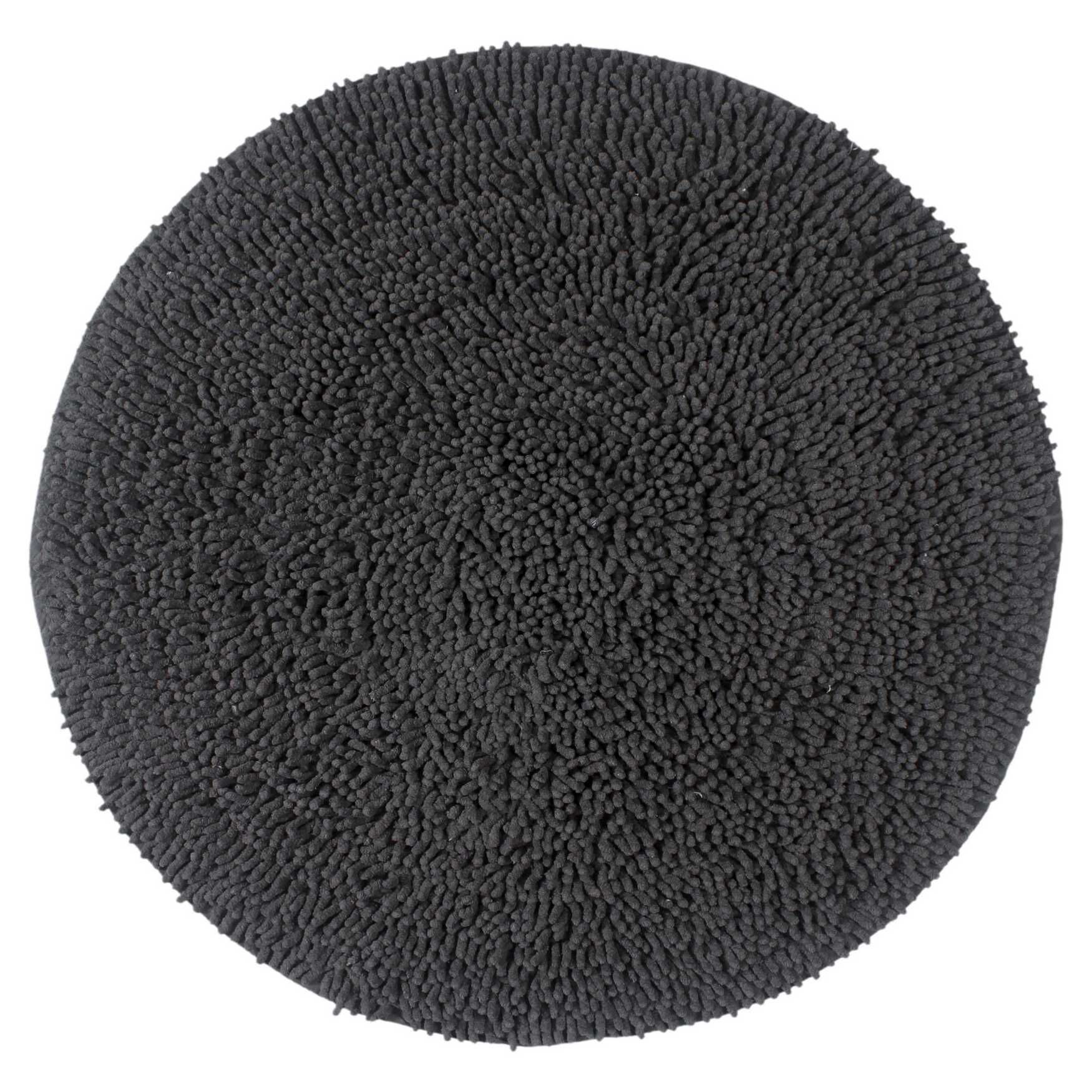 Fantasia Round Bath Rug Collection, GREY, hi-res image number 0