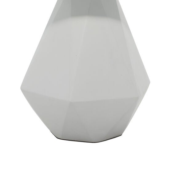 Light Grey Ceramic Transitional Table Lamp, , alternate image number null