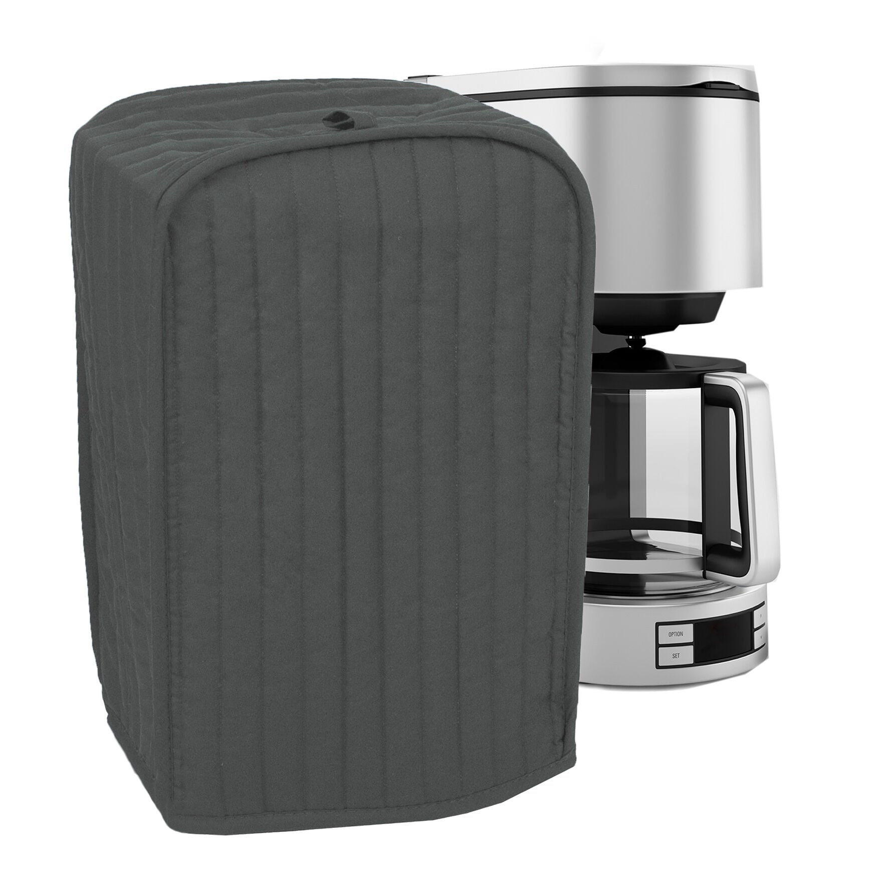 Coffee Maker, Mixer Cover, GRAPHITE, hi-res image number 0