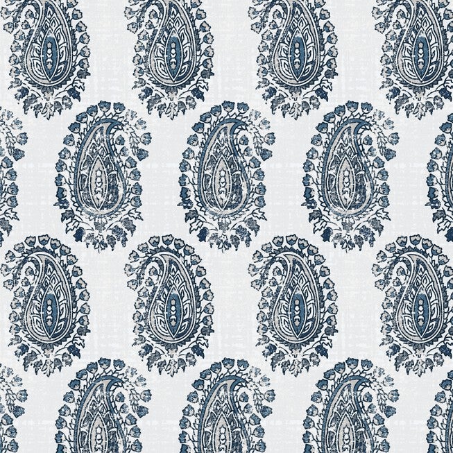 Block Paisley Nail Button Storage Ottoman, , alternate image number null