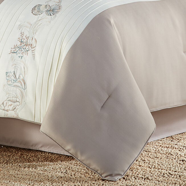 Water'S Edge Natural Comforter Set, NATURAL, alternate image number null