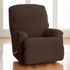 BH Studio Brighton Stretch Recliner Slipcover, CHOCOLATE, hi-res image number null