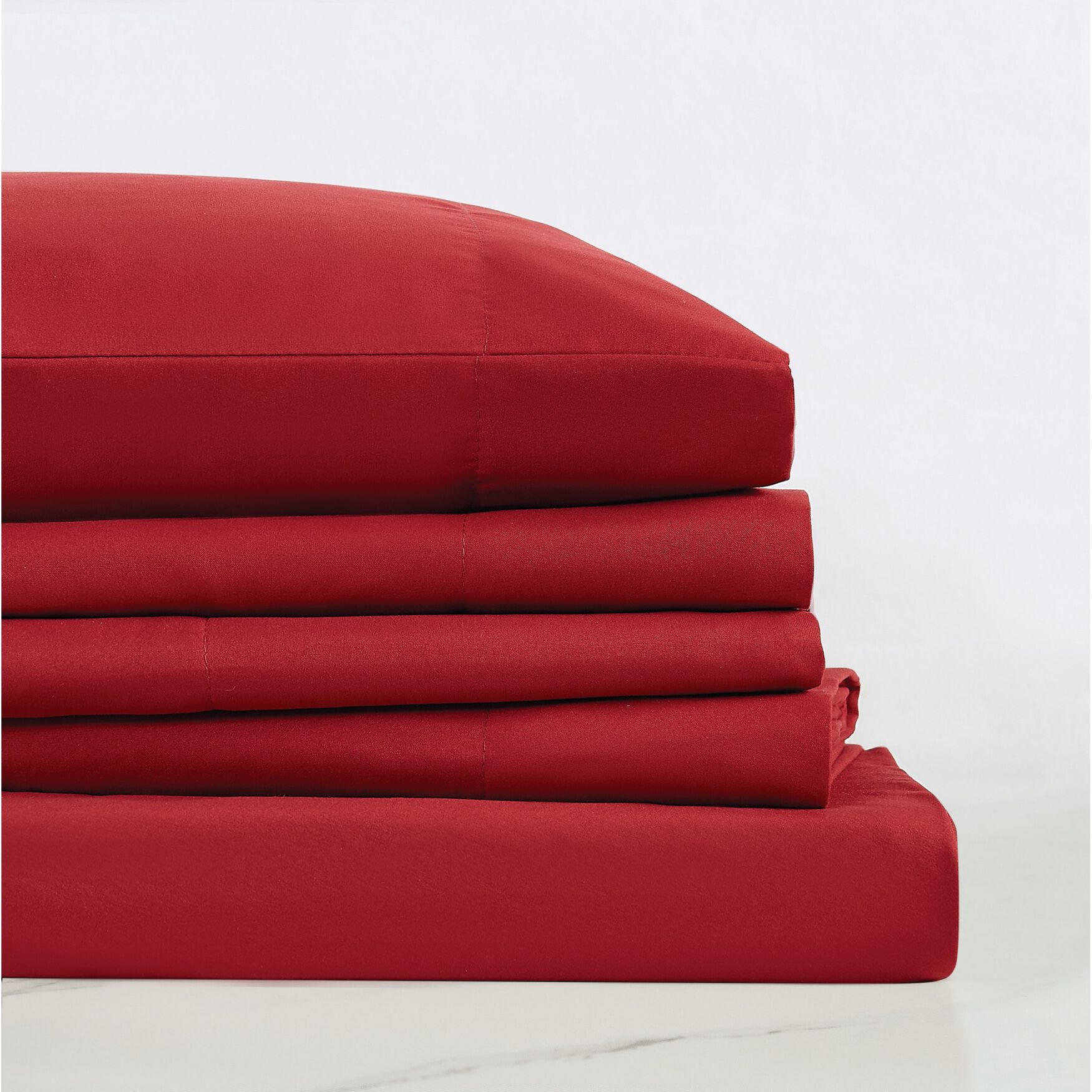 Everyday Sheet Set, RED, hi-res image number 0