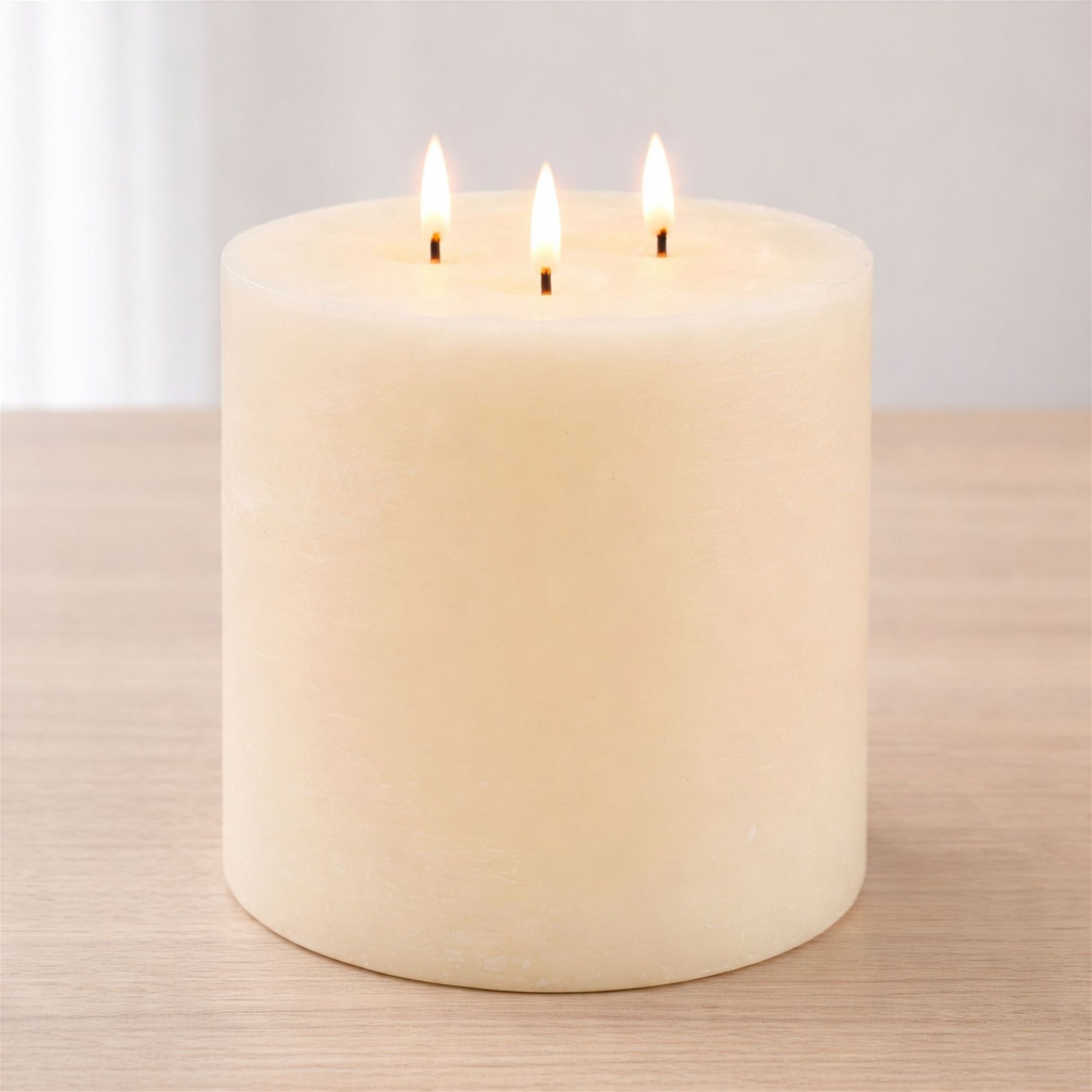 FIA Ivory Triple Wick Candle (Set of 2), CREAM, alternate image number 1