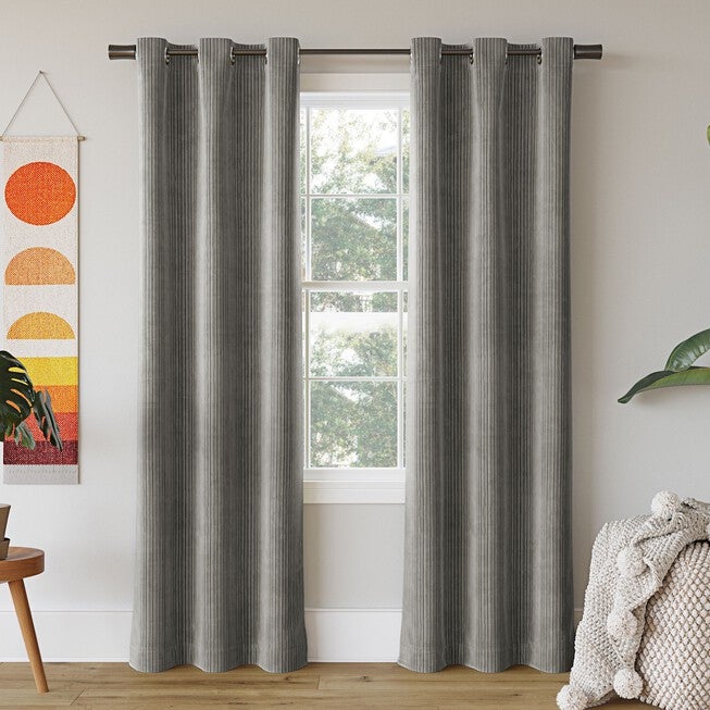 Cascade Blackout Grommet Panel, GREY, hi-res image number null
