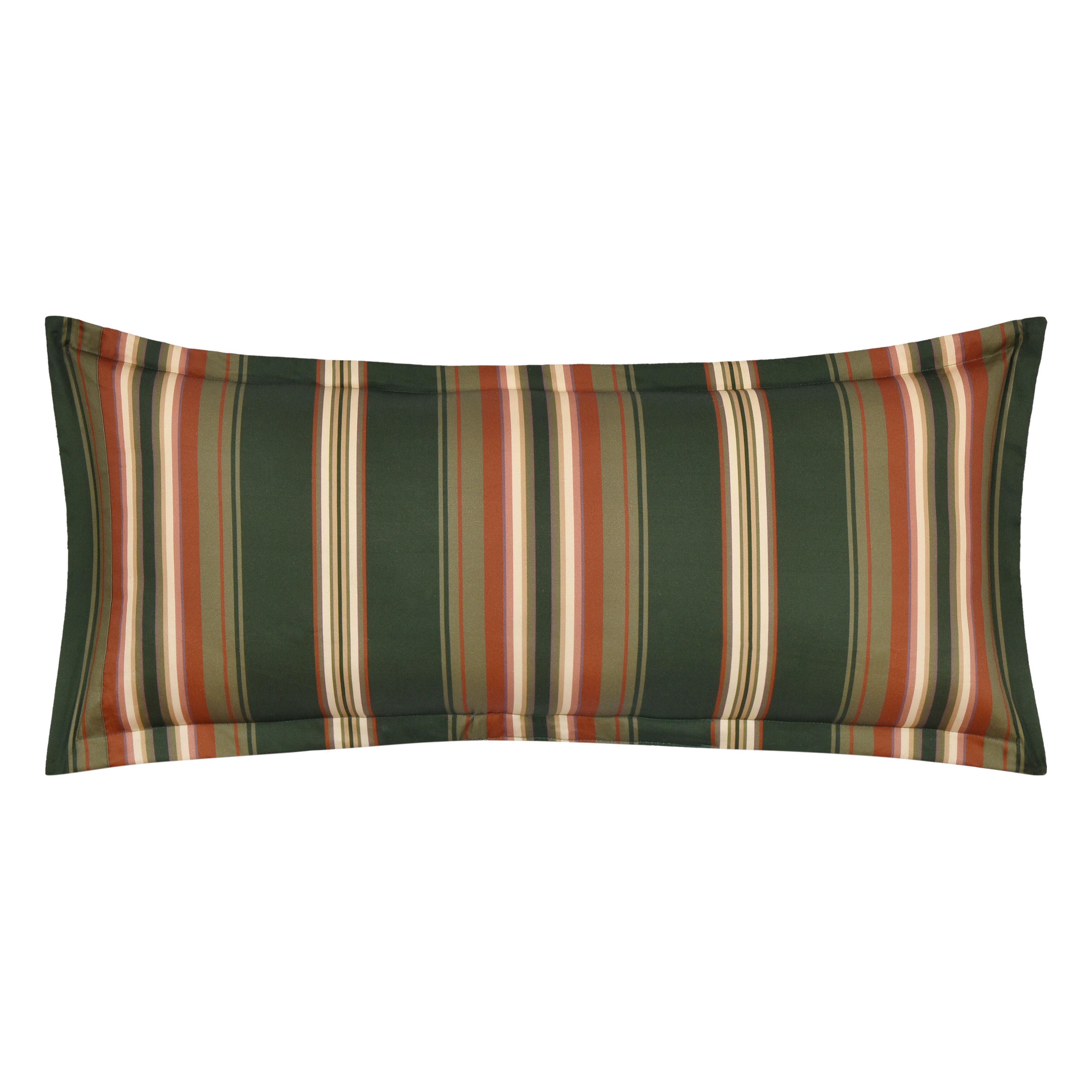 BRITTANY BOLSTER DECORATIVE THROW PILLOW, FOREST, hi-res image number 0