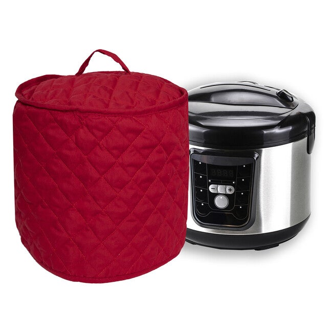 6Qt Pressure Cooker Appliance Cover, PAPRIKA, hi-res image number 0