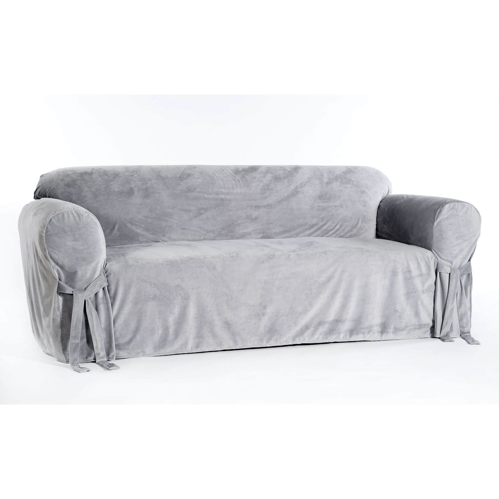Royal Velvet Slipcover, SILVER, hi-res image number 0