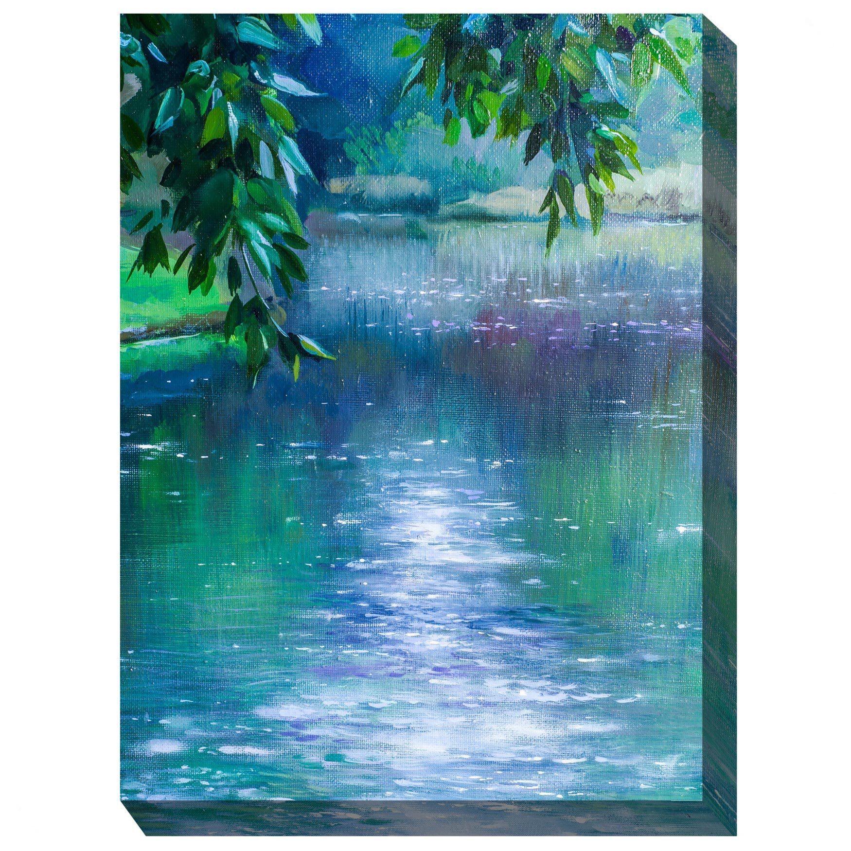 Rainy Day Blues Outdoor Art, MULTI, hi-res image number 0