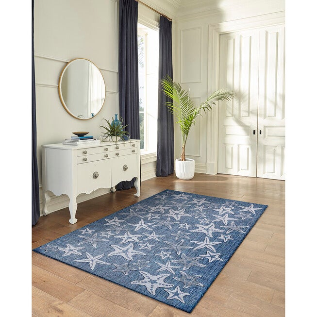Liora Manne Carmel Starfish Indoor/Outdoor Rug, , on-hover image number null