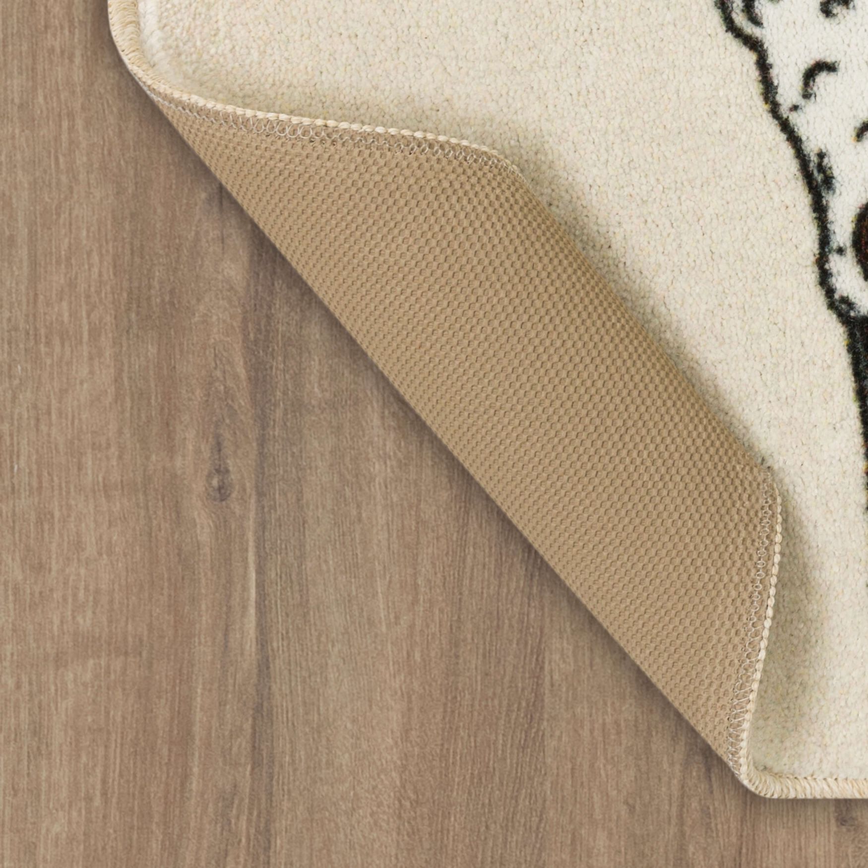 Bearded Skull Green Kitchen Rug, , alternate image number 2