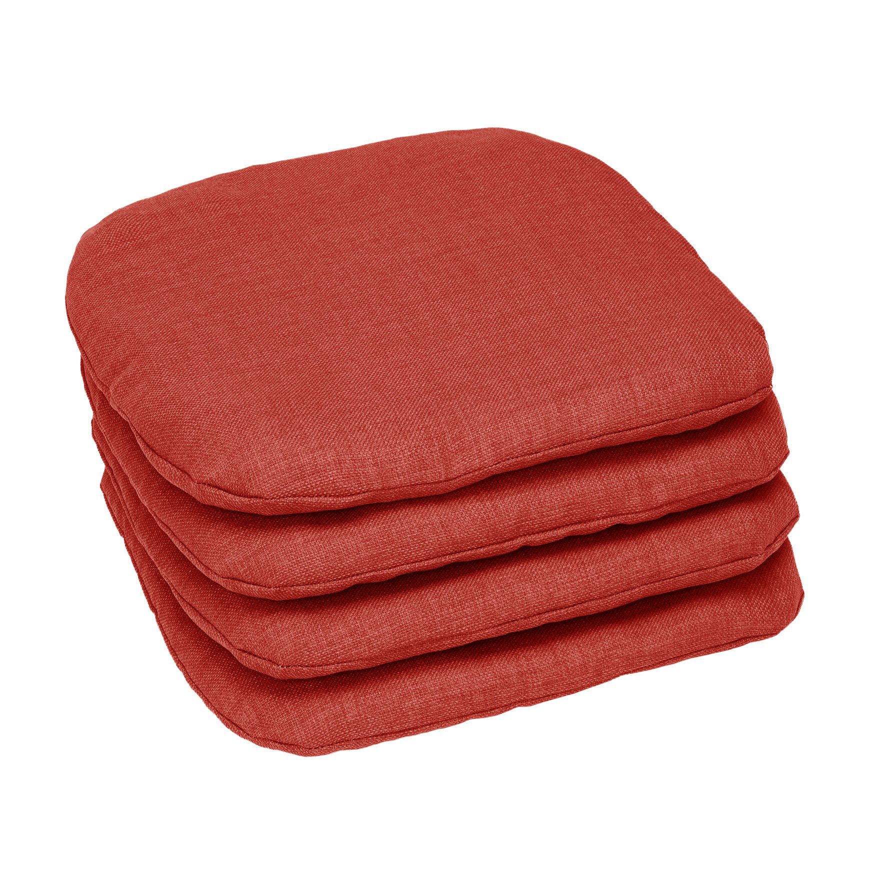 BH Outdoor Performance Set of 4 Stacking Chair Pads