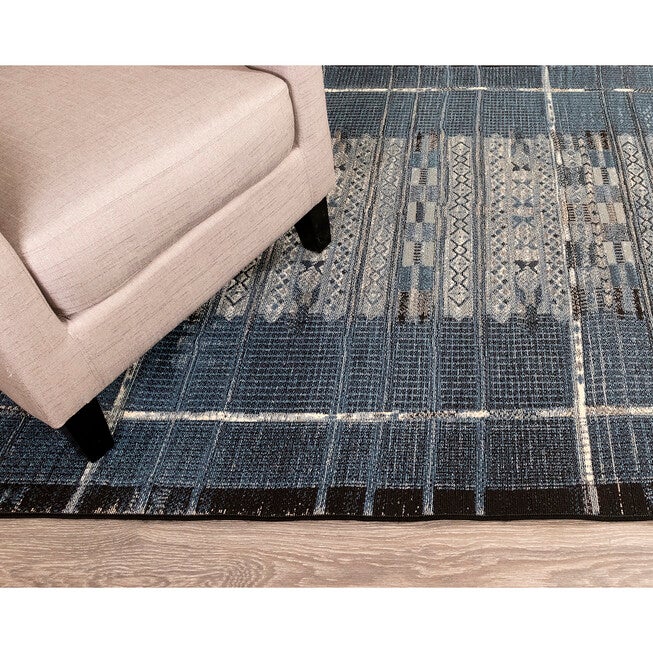 Liora Manne Marina Tribal Stripe Indoor/Outdoor Rug, , on-hover image number 1