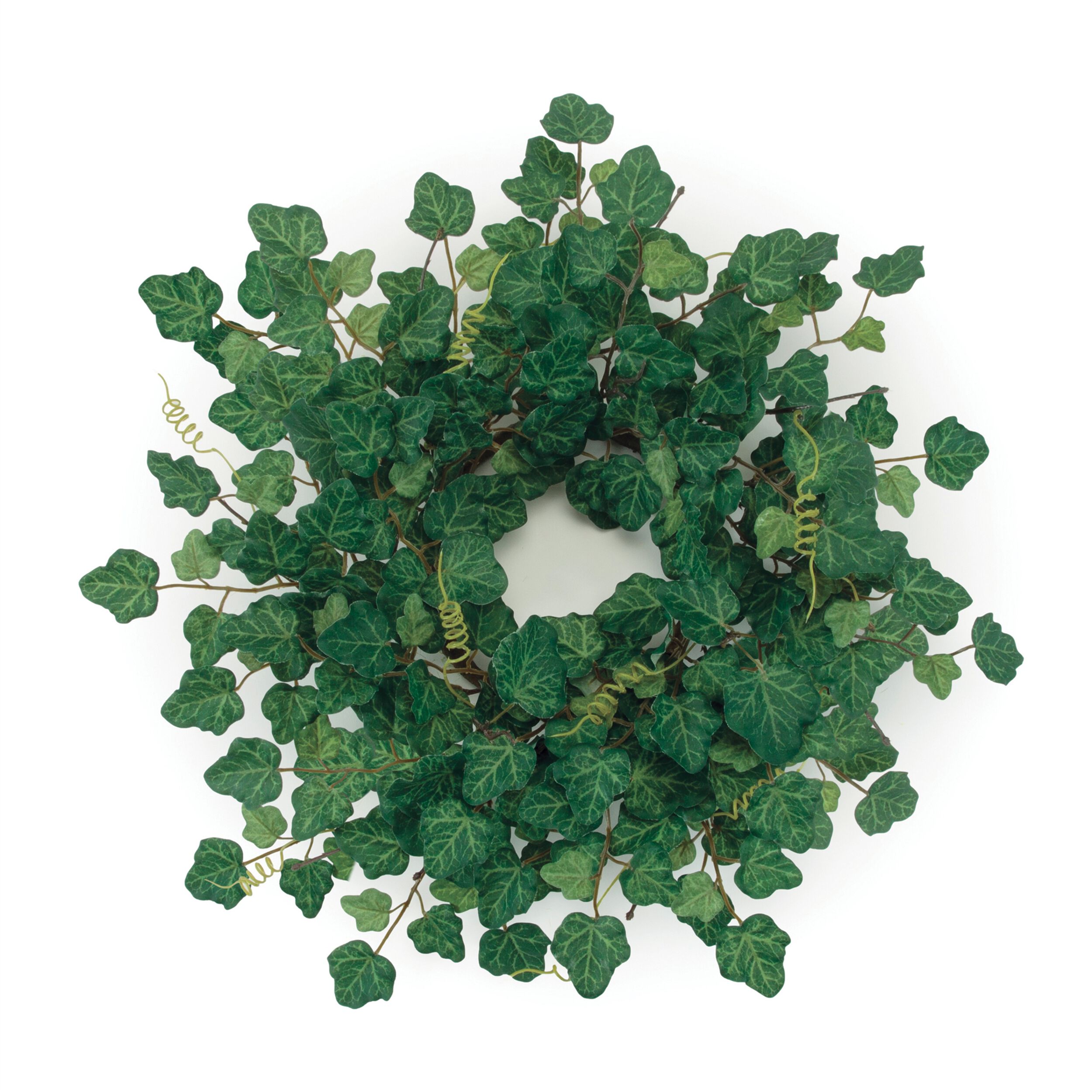 Ivy Leaf Foliage Wreath 19IND, GREEN, hi-res image number 0