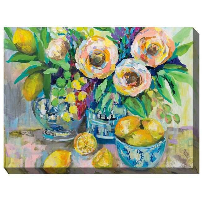 AFTERNOON LEMONADE OUTDOOR ART 40X30, MULTI, hi-res image number 0