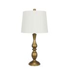 Antique Brass (Painted) Metal 27" Table Lamp, BRASS, hi-res image number null