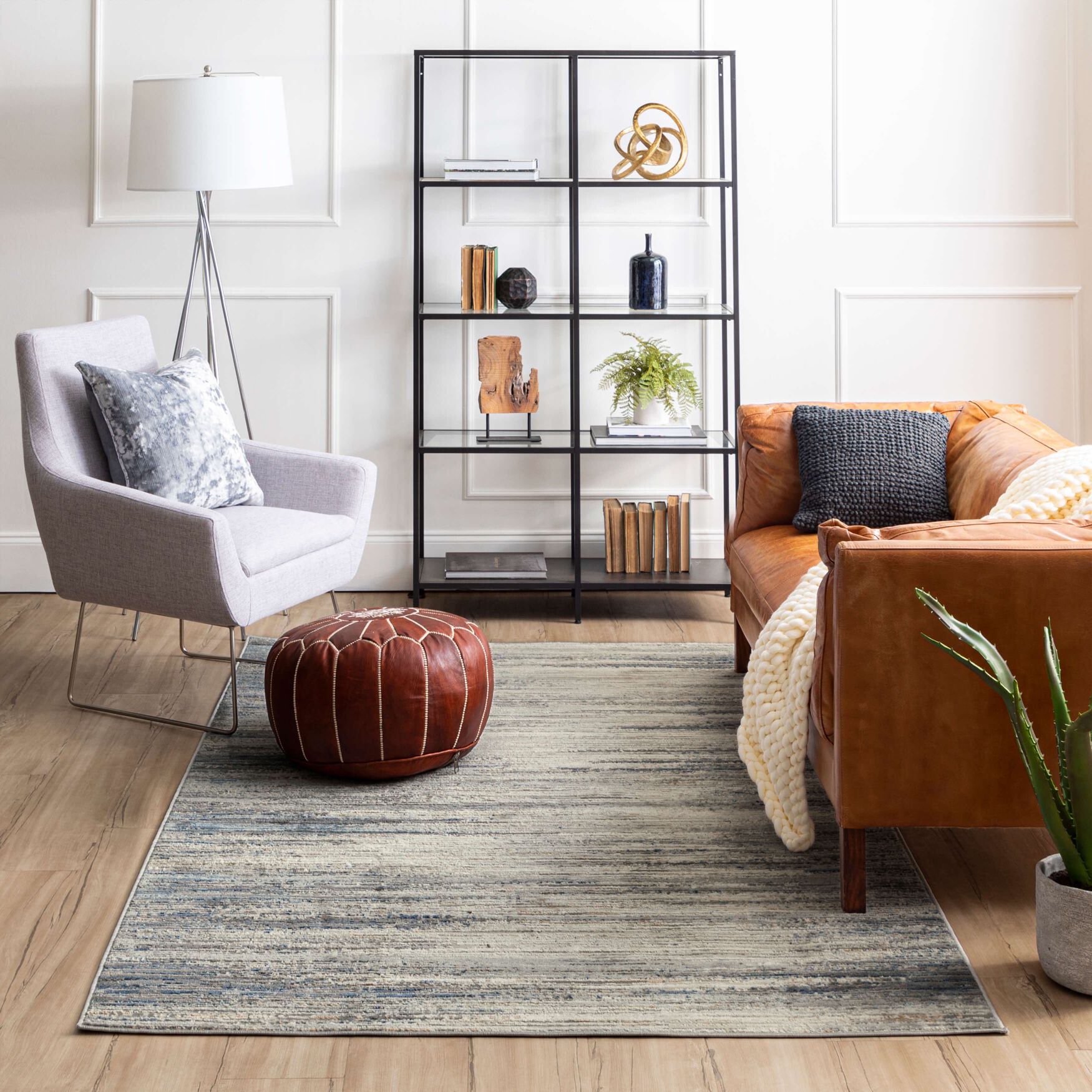 Furie Stripe Area Rug, , alternate image number 8