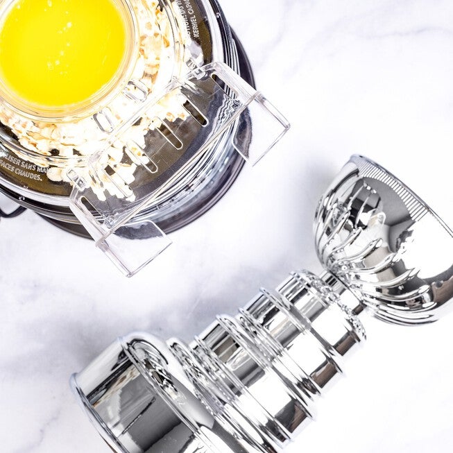 National Hockey League Stanley Cup Hot Air Popcorn Maker, SILVER, hi-res image number null