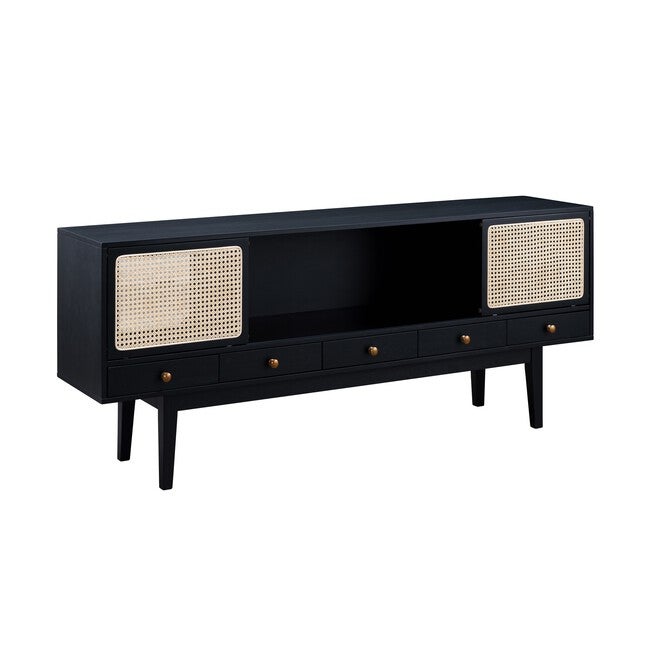 Holly & Martin Simms Midcentury Modern Media Console, , on-hover image number 1