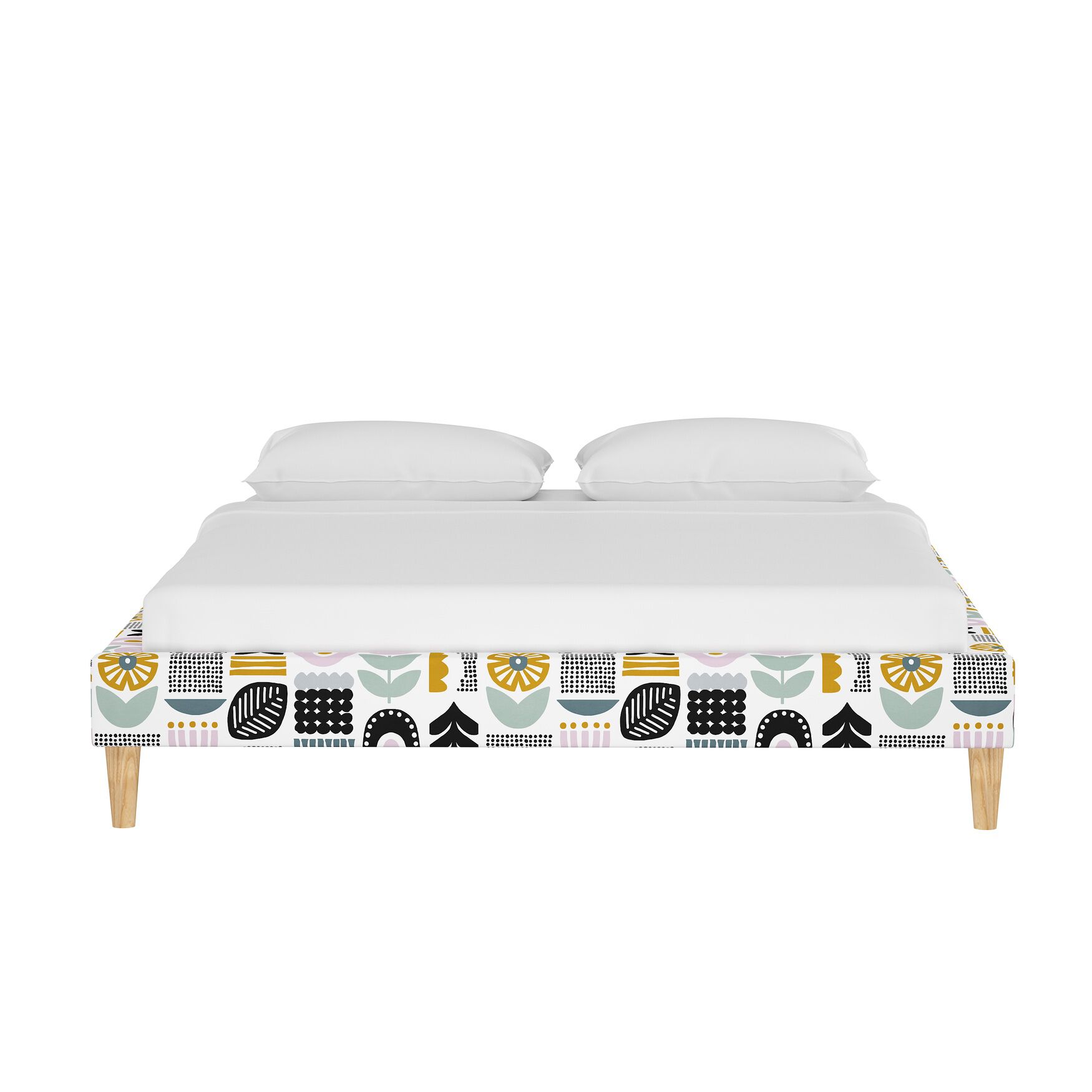 Helsinki Block Platform Bed, , on-hover image number 1