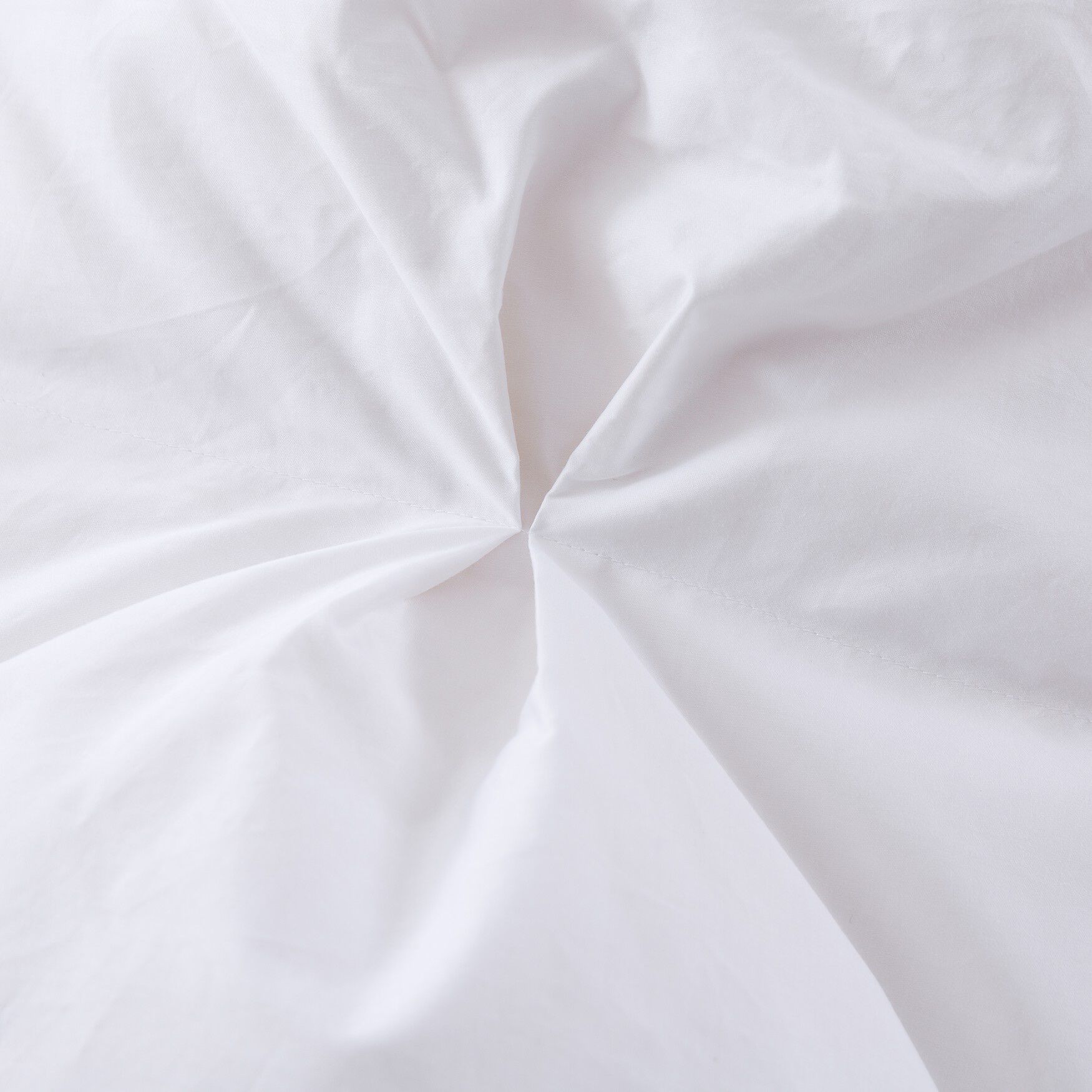 Pintuck Stitch White Duck Down Comforter, , alternate image number 6