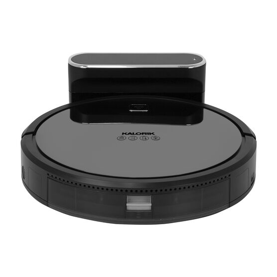 Kalorik Home Ionic Pure Air Smart Robot Vacuum, Black and Gray, , on-hover image number null