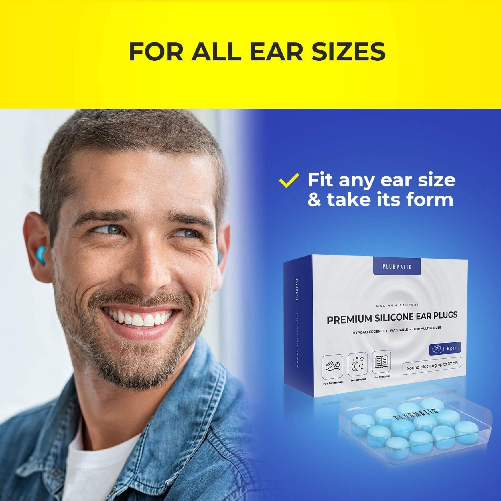 Ear Plugs (Blue), , alternate image number 4