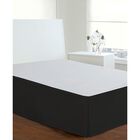 Today's Home Microfiber Tailored Black 14" Bed Skirt, , on-hover image number 1