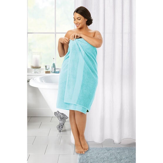 BH Studio Oversized Cotton Bath Sheet, AQUA, hi-res image number null