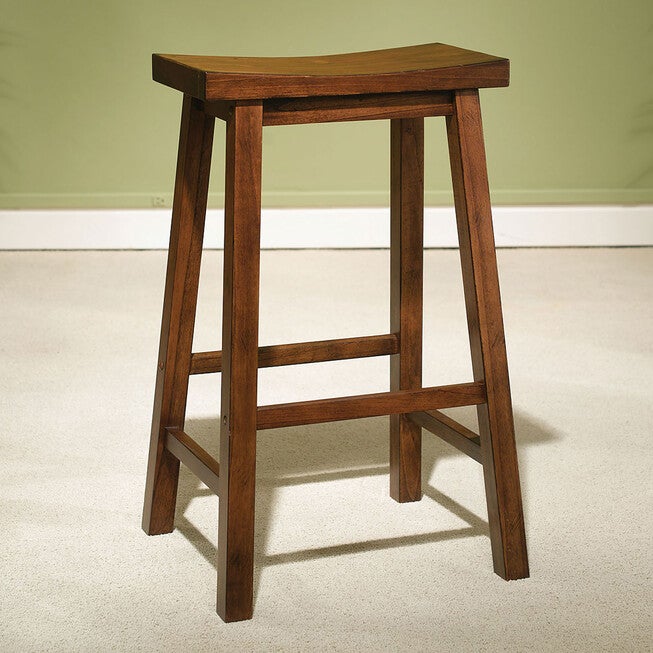 Bennett Saddle Barstool, HONEY BROWN, hi-res image number 0