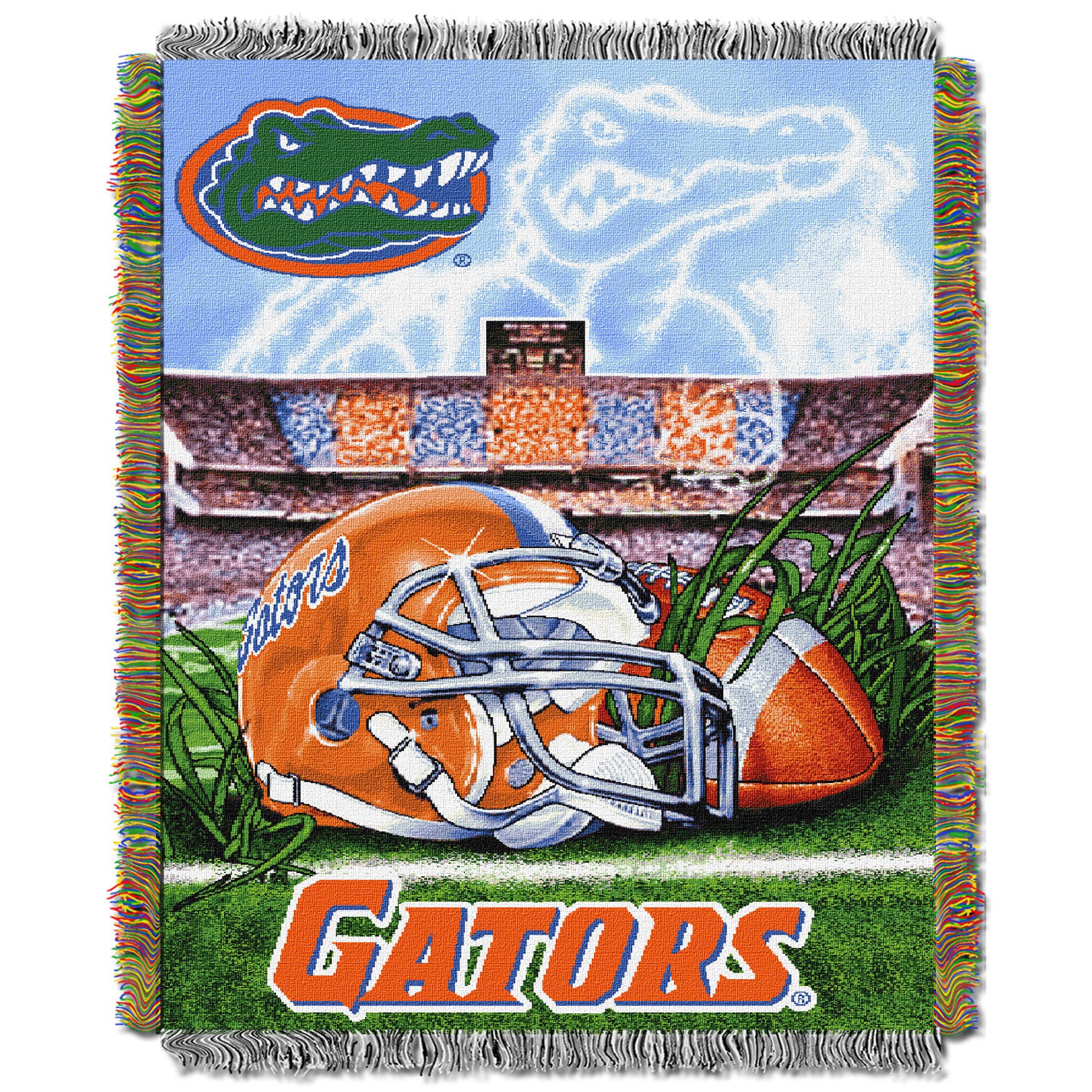 Florida Gators HFA Throw, MULTI, hi-res image number 0
