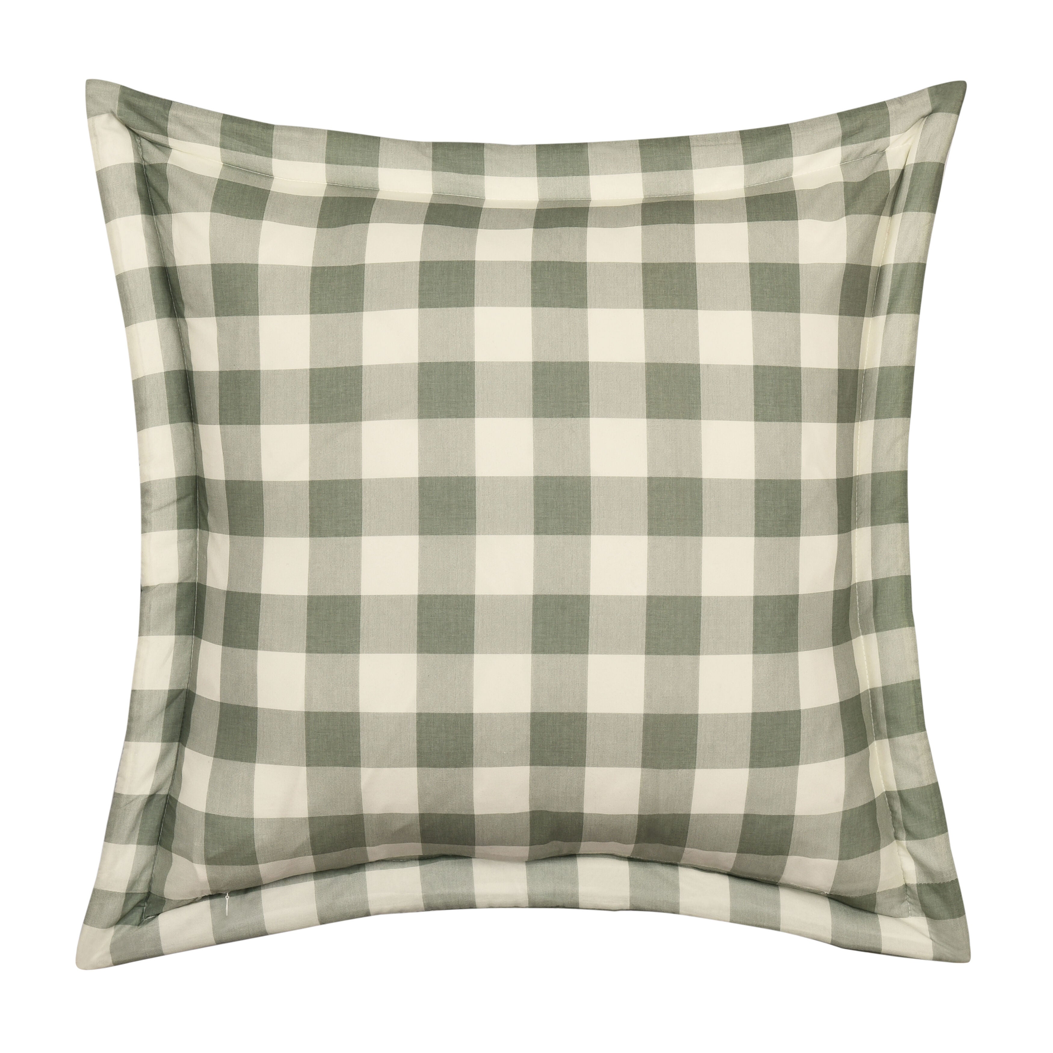 ELOISE EURO SHAM, GREEN, on-hover image number 1