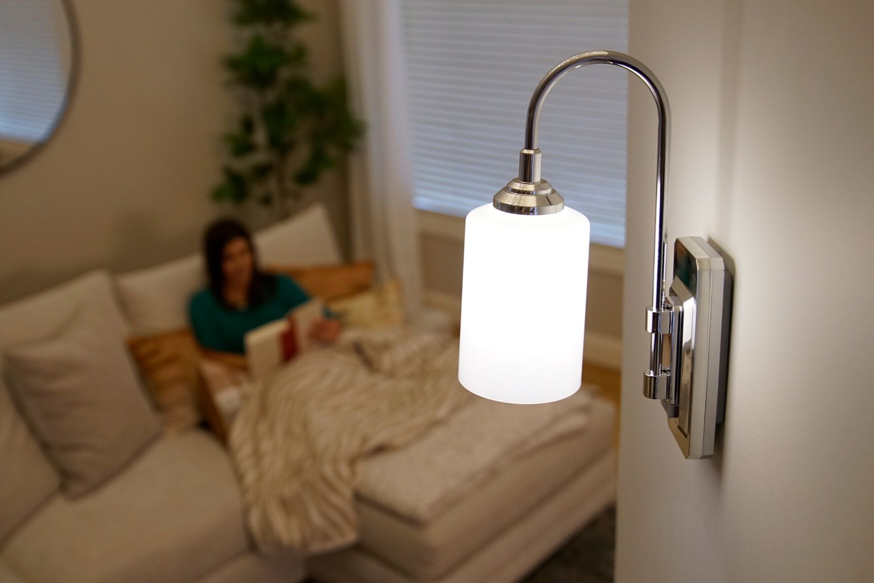 Smart Sconce&trade; Wireless Wall Light, , alternate image number 4