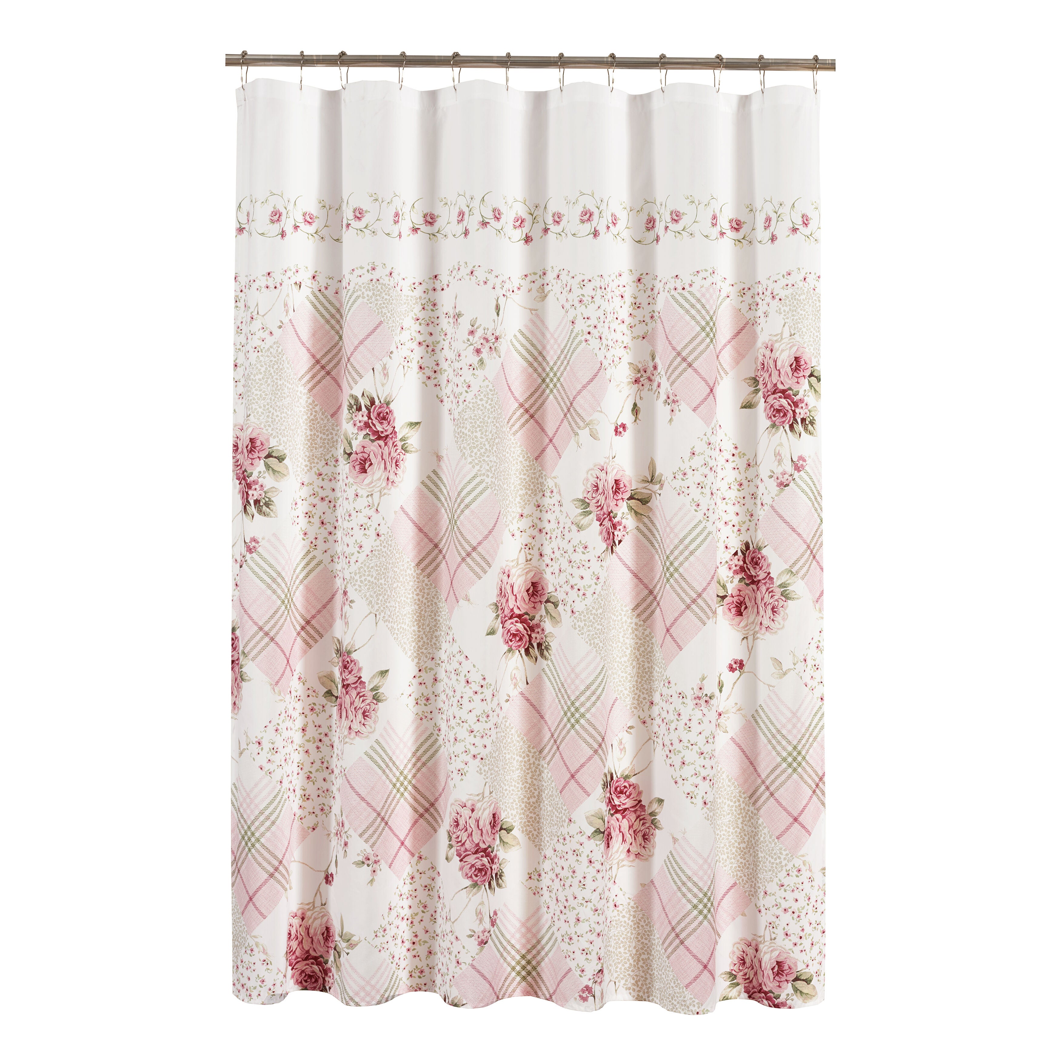 BUNGALOW SHOWER CURTAIN, ALMOND, alternate image number 2