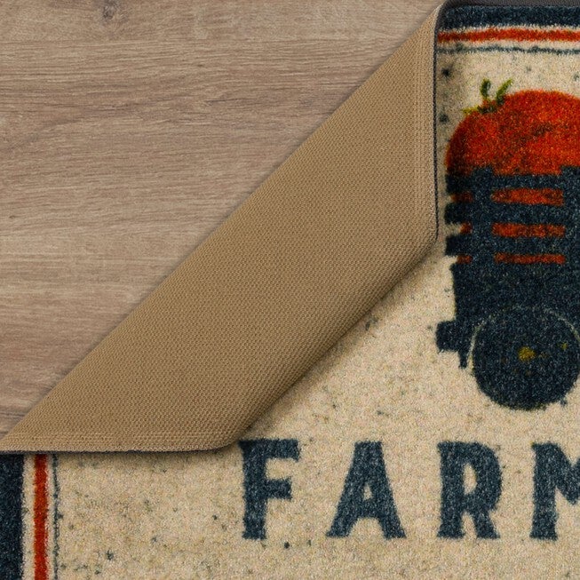 Farm To Fork Grey Kitchen Rug, , alternate image number null