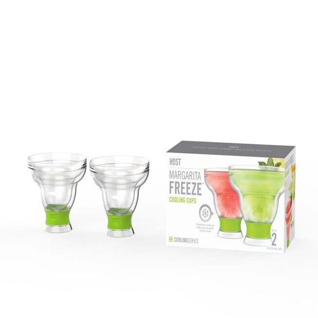 Margarita Freeze Cooling Cups In Green (Set Of 2) By, , alternate image number 6