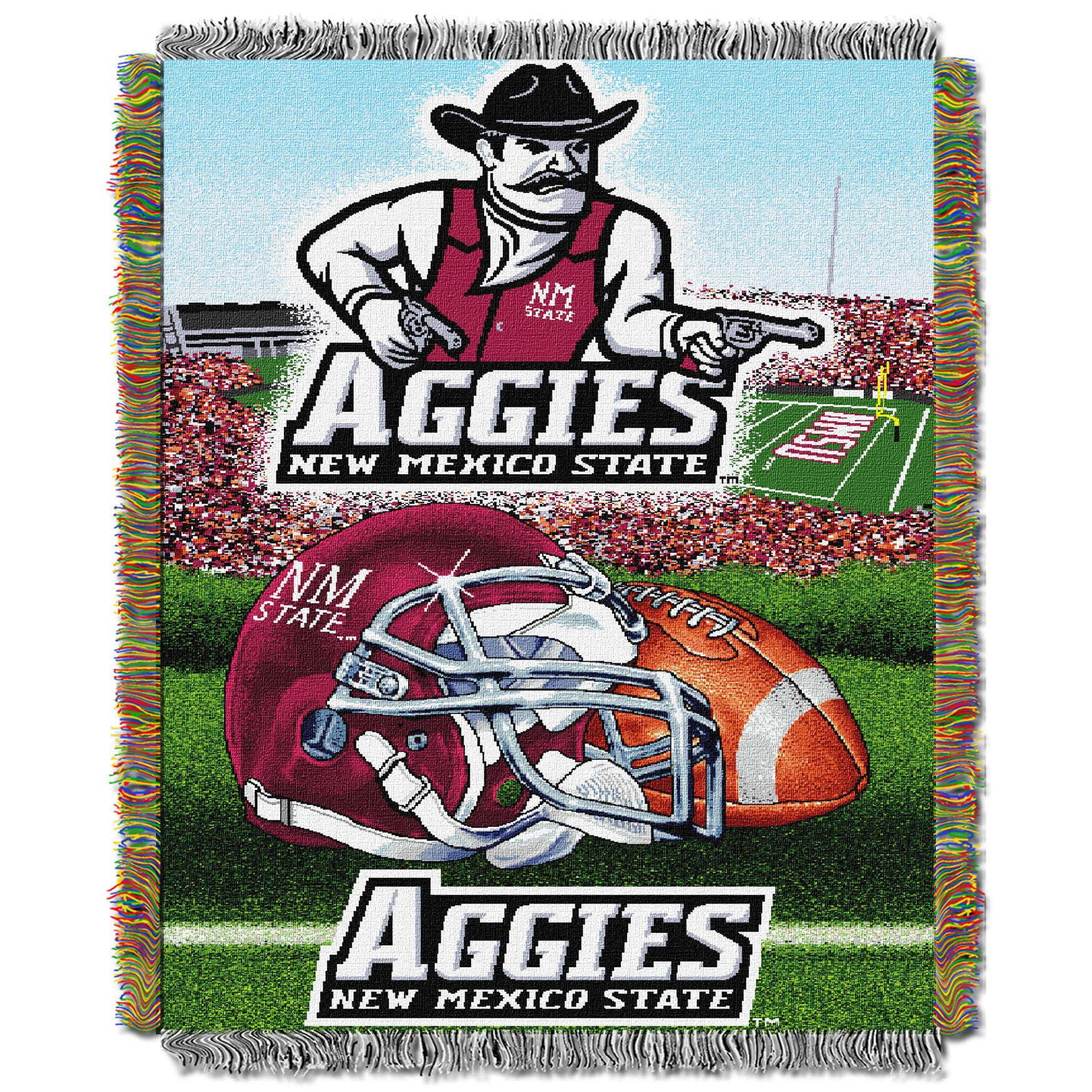 New Mexico State HFA Throw, MULTI, hi-res image number 0
