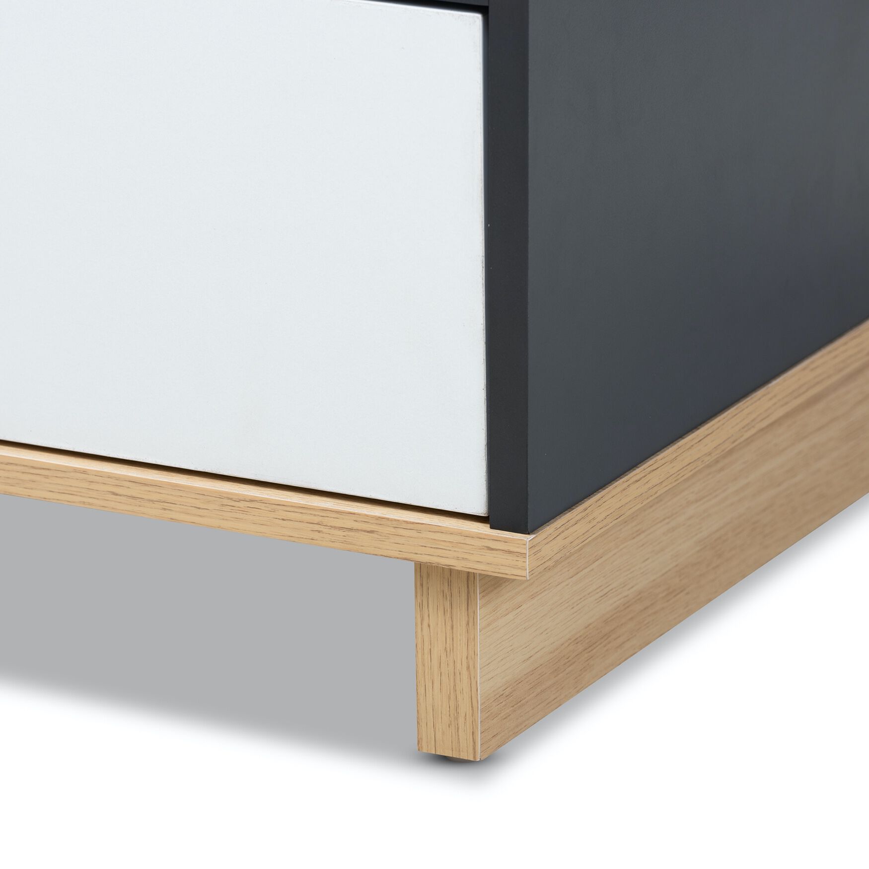 Reed Mid-Century Modern Multicolor 2-Drawer Wood Tv Stand Furniture, , alternate image number 5