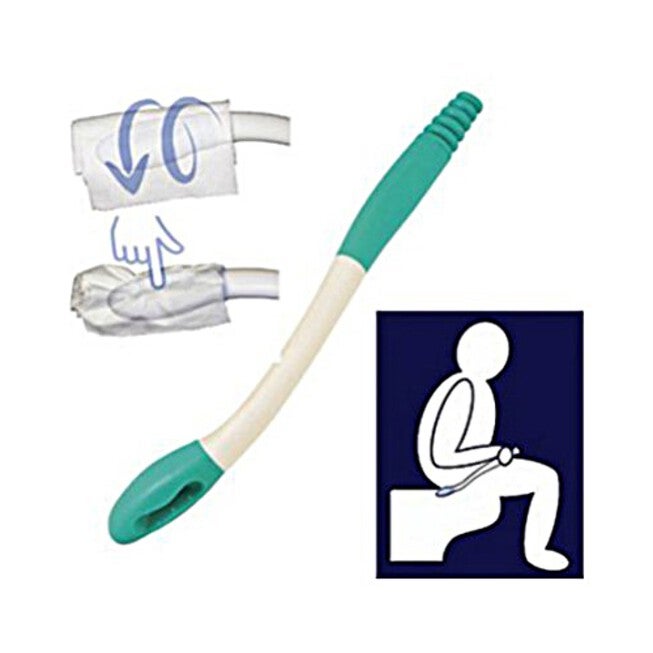 Long Reach Comfort Wipe - Bathroom Hygiene Wand Tool Assistant, , alternate image number null