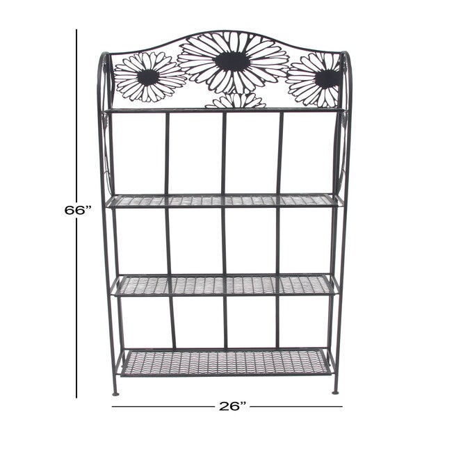 Black Iron Traditional Baker'S Rack, , alternate image number null