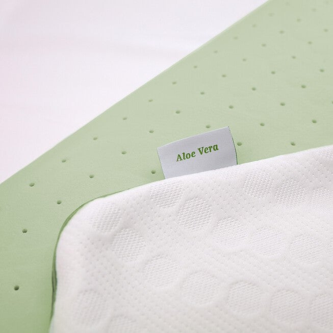 SensorPEDIC Calm - Aloe Vera Infused Memory Foam Pillow, , alternate image number null