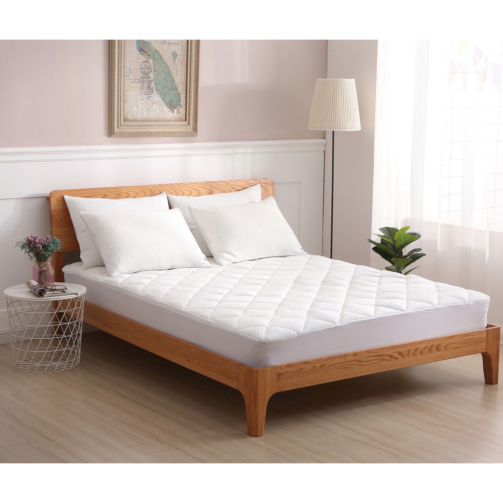 Cooling Knit Mattress Pad, , alternate image number 3