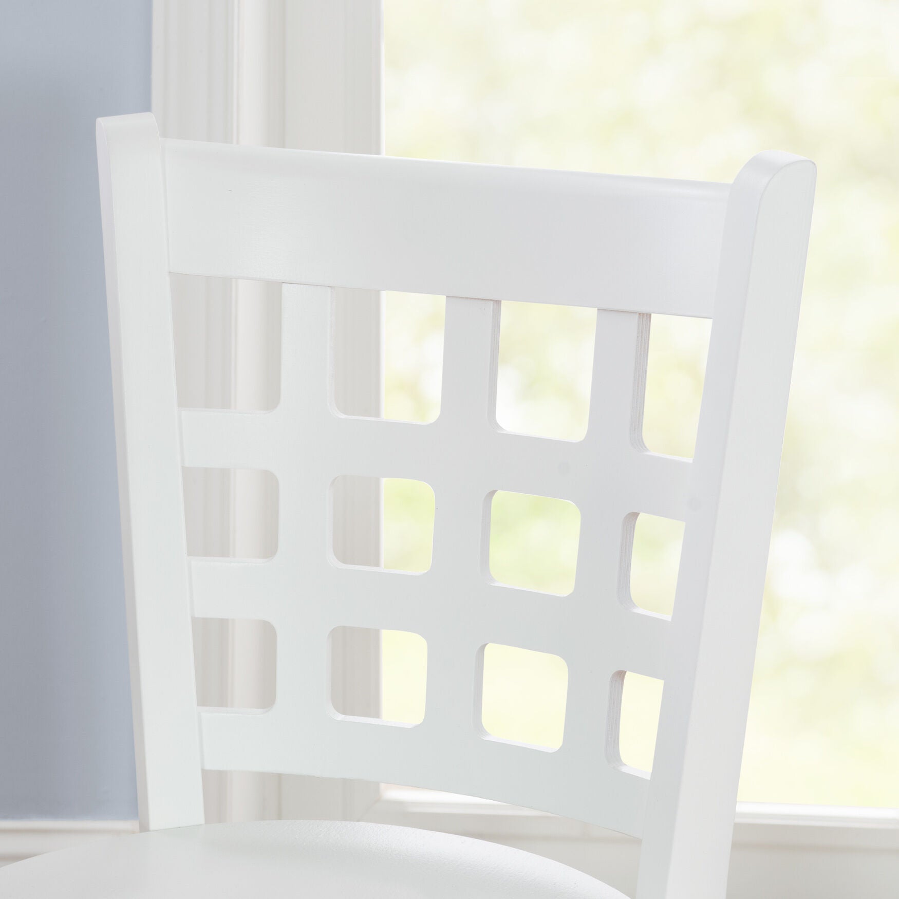 Lola Counter Stool White Set of 2, , alternate image number 7