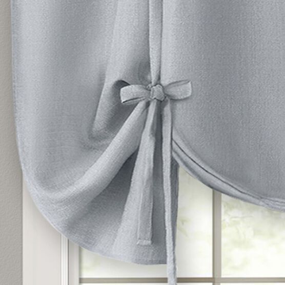 Darcy Window Curtain Tie Up Shade - 58x63, , alternate image number null