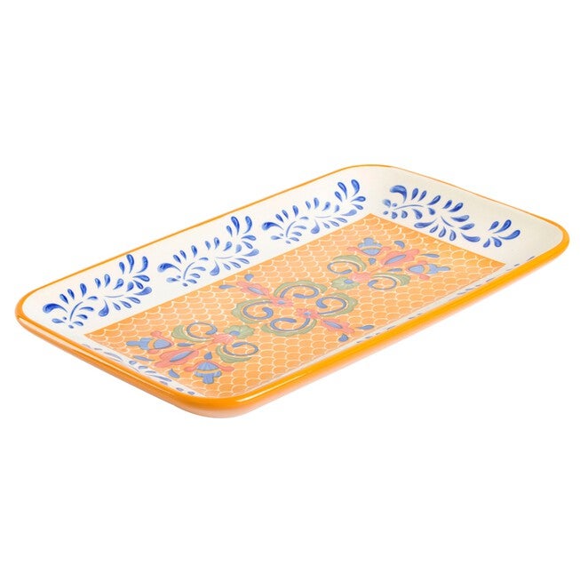 Hand Painted Tierra Platter, , alternate image number null