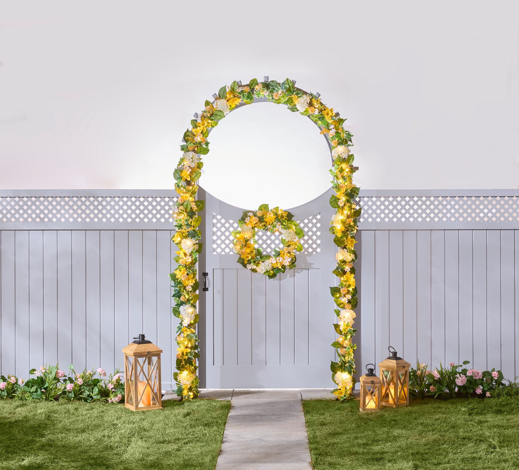  Wooden Square 24 inches Lantern, , alternate image number 2