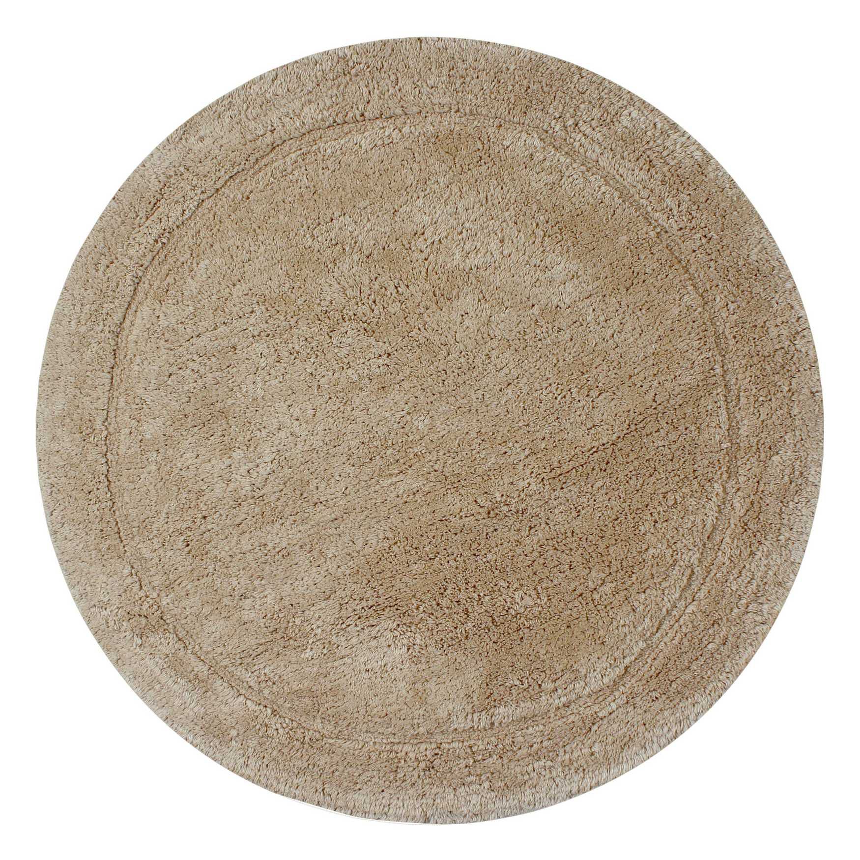 Bloomfield Round Bath Rug Collection, LINEN, hi-res image number 0