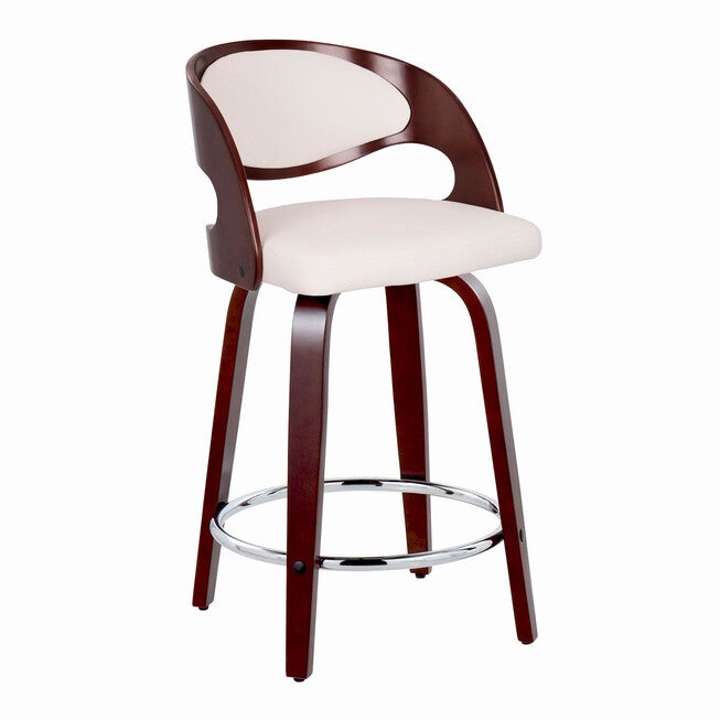 Pino 24 inches Fixed-Height Barstool - Set Of 2, , on-hover image number 1
