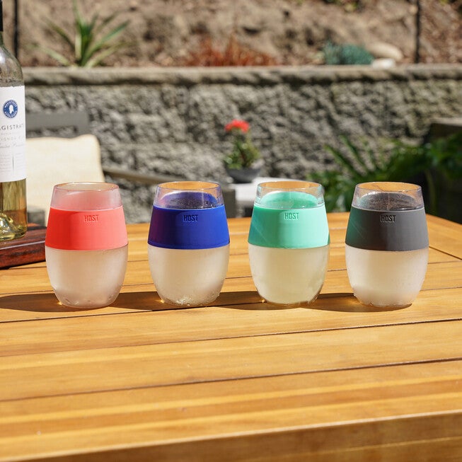 Wine Freeze Cooling Cups (Set Of 4) By, , on-hover image number 1