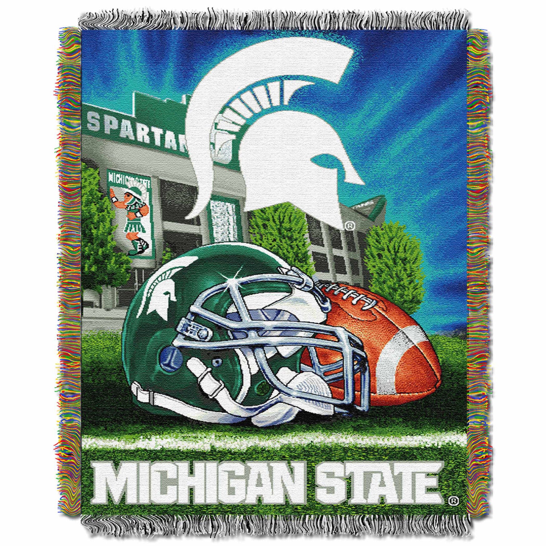 Michigan State HFA Throw, MULTI, hi-res image number 0